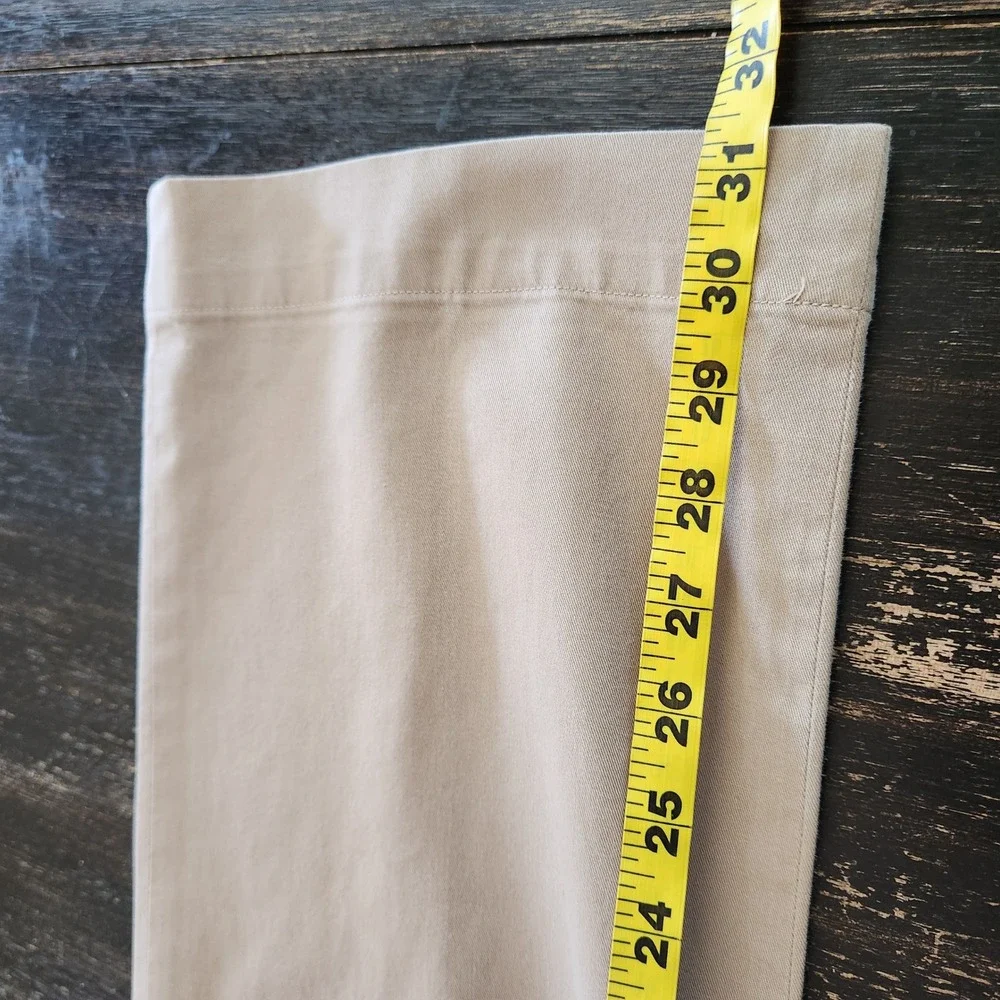 Lot 3 Polo Ralph Lauren Mens 32x32 Stretch Chino Pants Khaki Tan Straight Classi